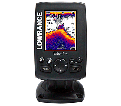 Lowrance Elite 4X Ecoscandaglio Color